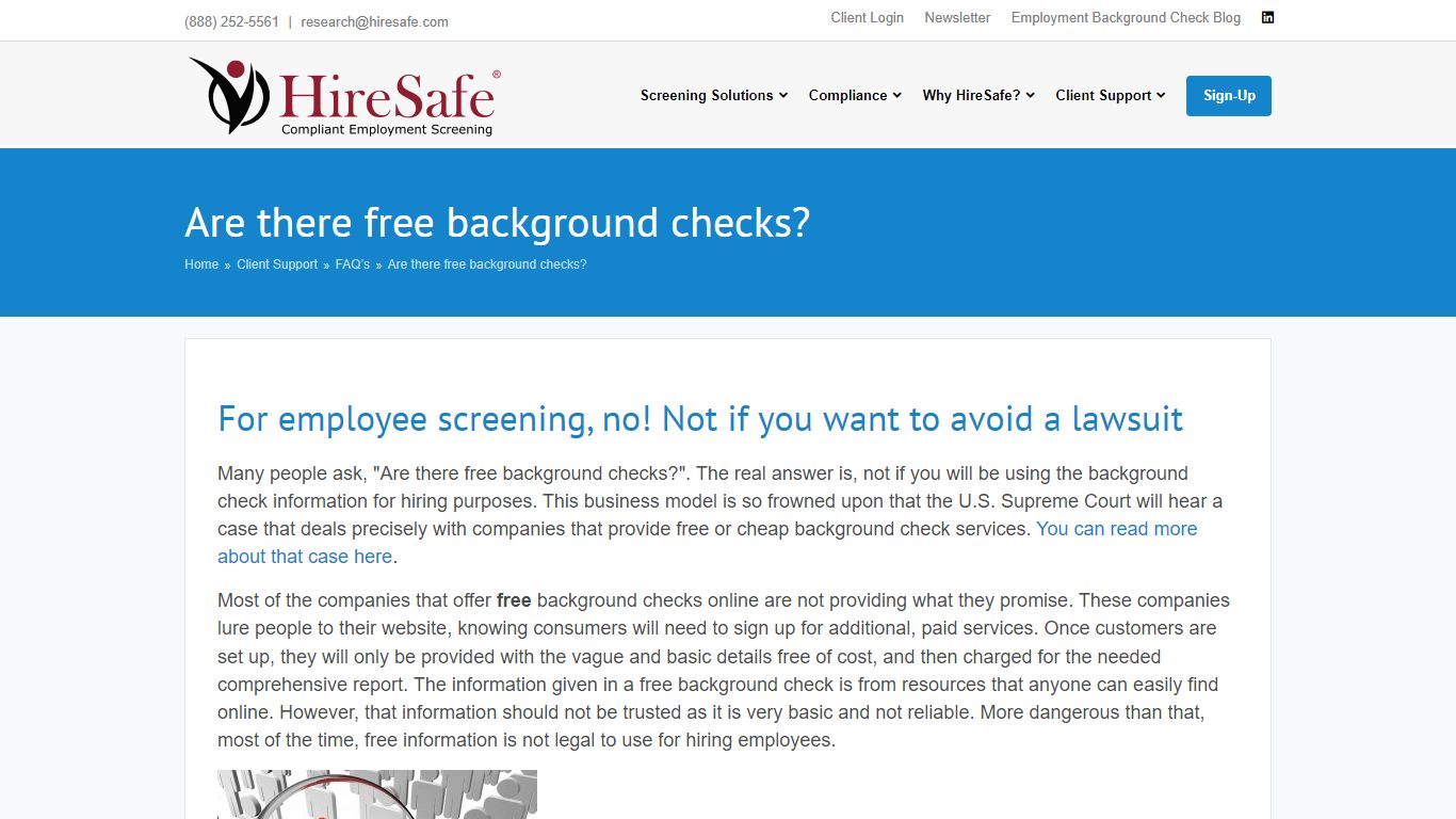 Are there free background checks? | Pre Employment Background Checks by ...
